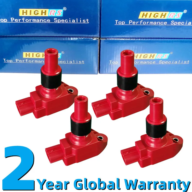 Ignition Coil Fit 2004-2011 Mazda RX8 RX-8 1.3L 13B SE3P N3H1-18-100 Performance UF501 N3H118100B9U Set of 4pcs