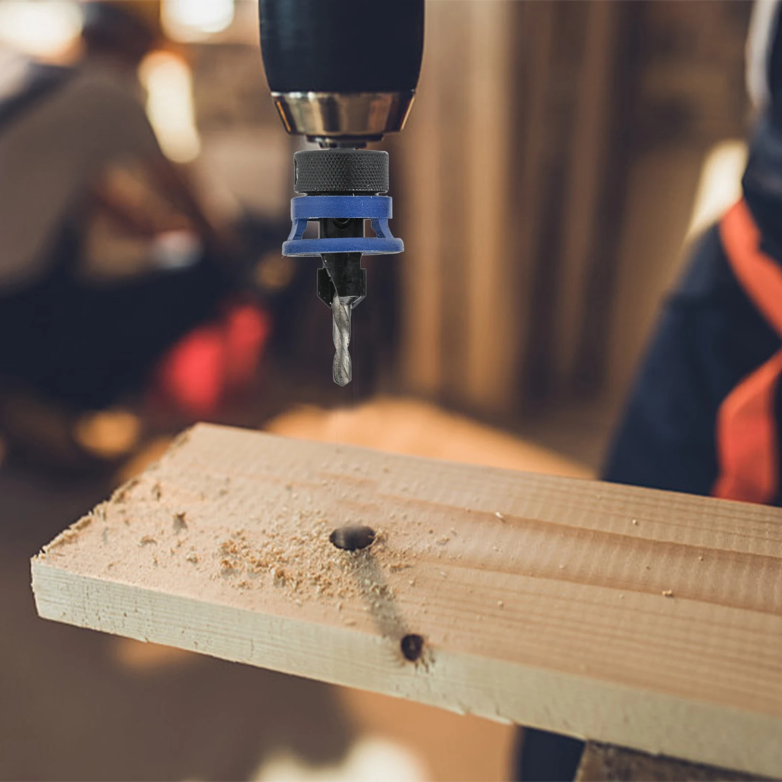 1pc 12.7mm Shank Drill Bit Core Limiter Countersink Drill Router Bit Milling Cutter For Hinge Window Lock Woodworking Tools