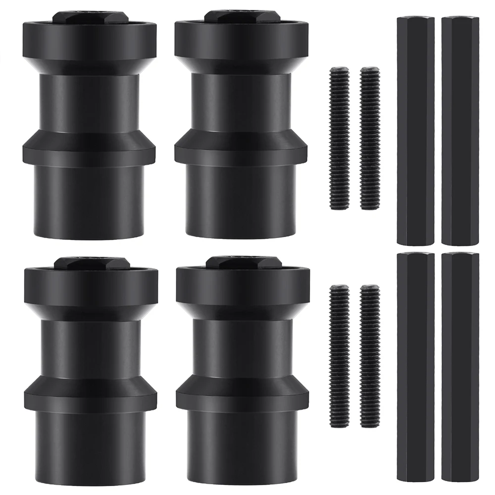 AXSPEED 4Pcs Aluminum Alloy Adapter Combiner Modified Kit for TRX-6 T6 88086 Ultimate Hauler 1/10 RC Flatbed Truck Upgrade Parts