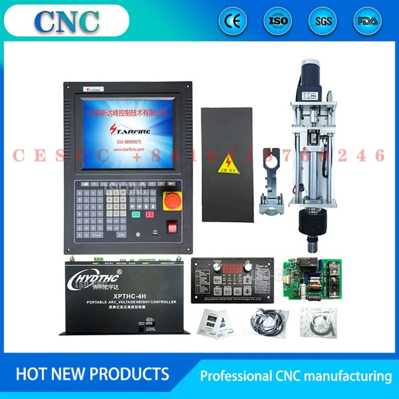 Sf2300s CNC controller with lifting speed 130mm/Xpthc-4h arc voltage high controller for PLA power cutting machine