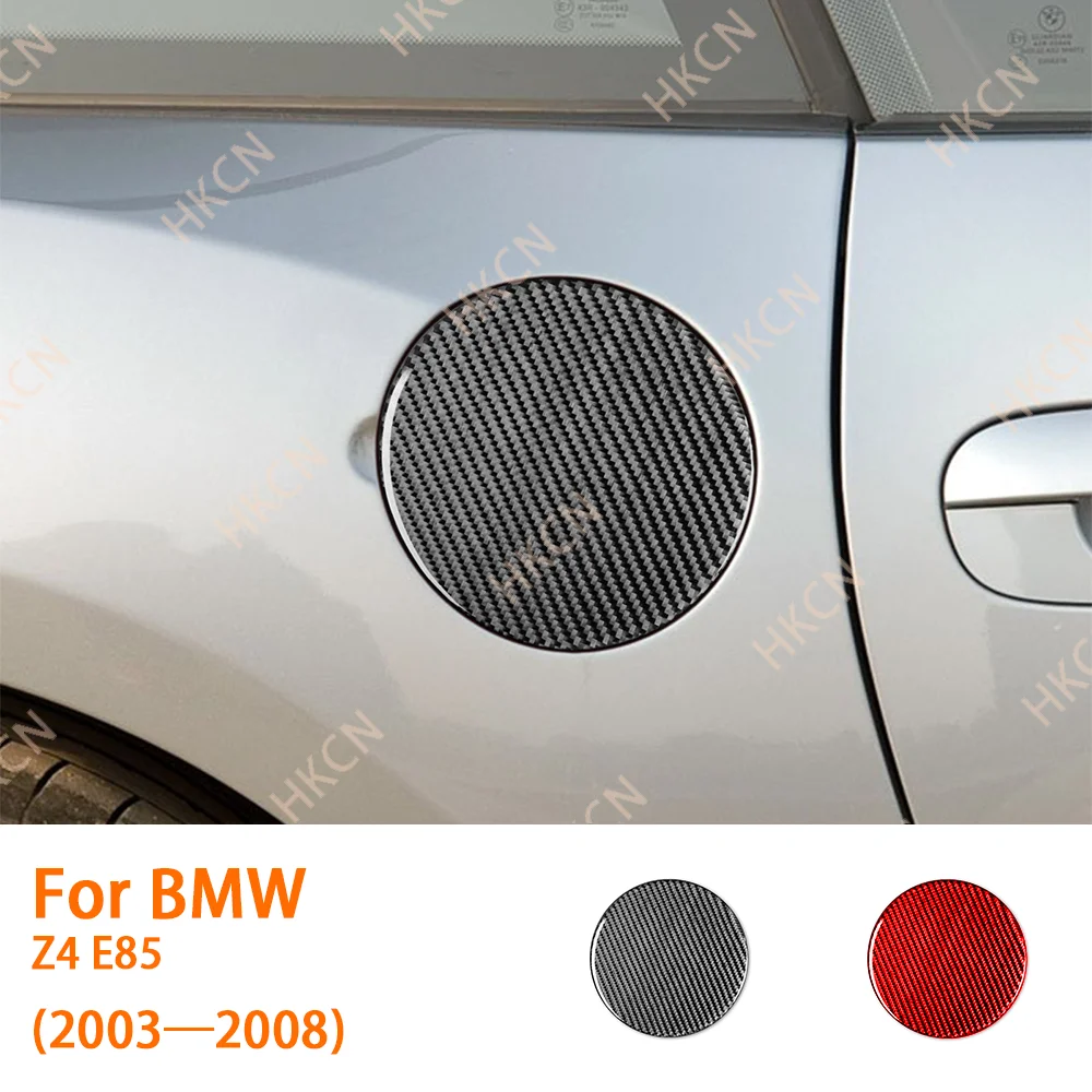 

Carbon Fiber Outer Body Fuel Tank Cap Modification Panel Car Accessories For BMW Z4 E85 2003—2008 Exterior Trim Sticker Decal