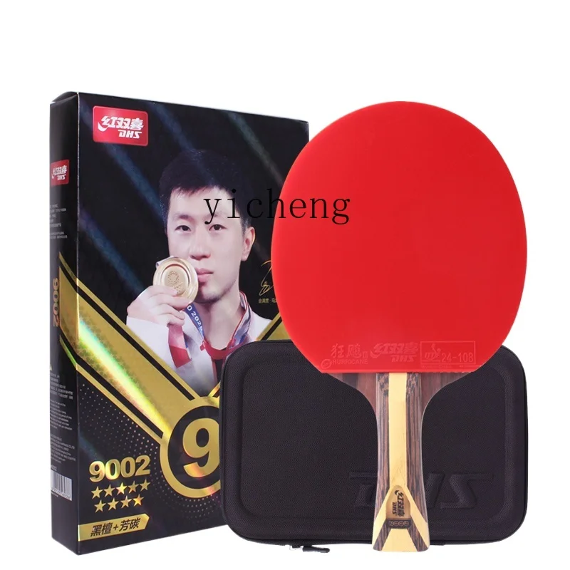 ZK Table Tennis Rackets Professional Single Shot Four-Star Double Shot Inverted Rubber on Both Sides