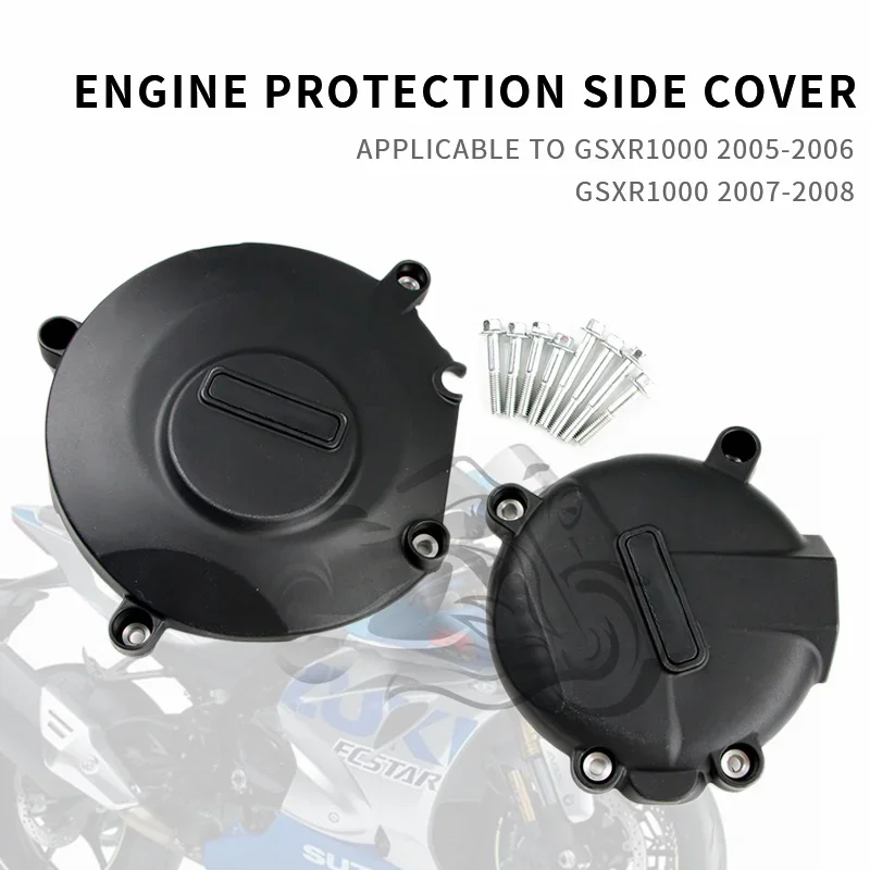 

Fit For Suzuki GSXR1000 2005 2006 2007 2008 Engine Stator Cover Guard Slider Crash Protector Cover GSXR 1000 K5 K6 K7 K8