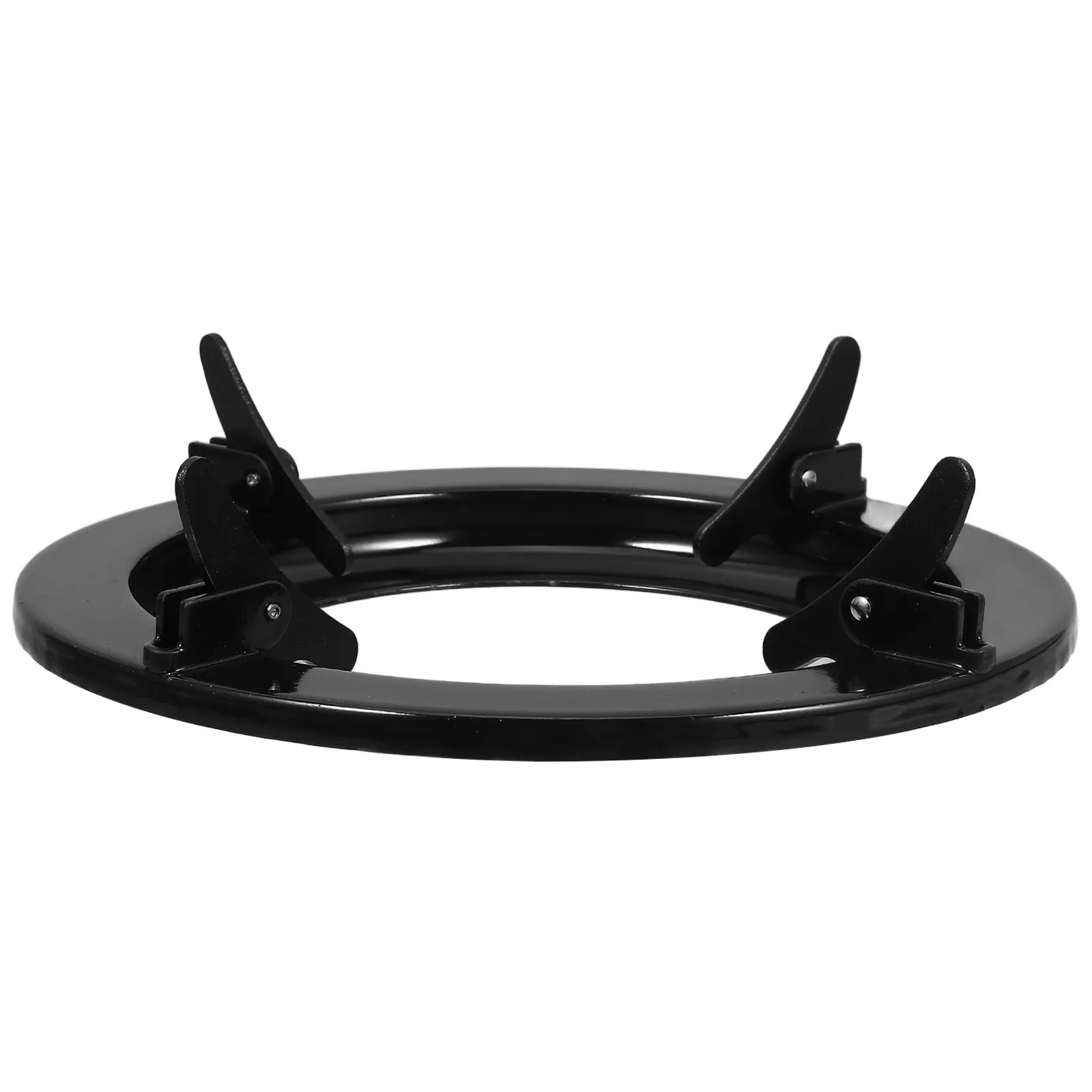 Universal Wok Stand for Gas Hob High Reliability Metal Stove Trivet Even Heat Distribution Stable Cooktop Rack for Outdoor