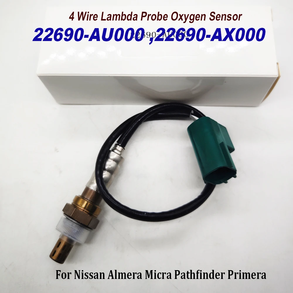 

Кислородный датчик 22690-AU000 22690AU000, 4-проводной Лямбда-зонд для Nissann Almera Micra Pathfinder первоклассный 22690-AX000 22690AX000