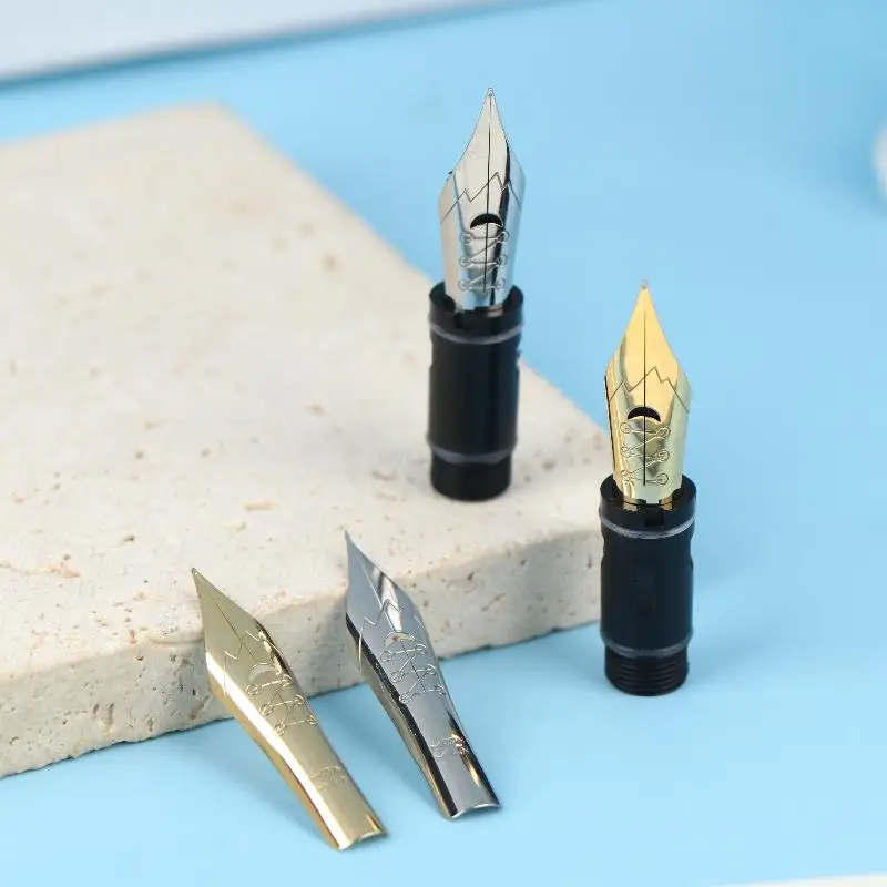 ountain Pen Nib Flex Copperplate ES ER Round Body Point Grip Section for MAJOHN P136 P137 P138 P139 Writing