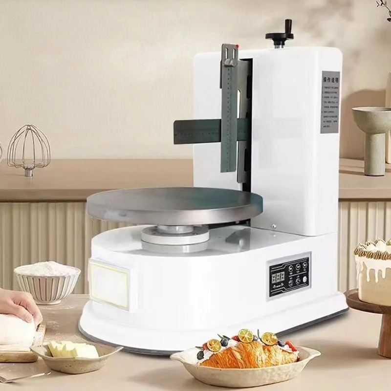 ماكينة توزيع الكعك الكهربائية التجارية ماكينة تزيين كريمة الخبز المستديرة ماكينة تعبئة الطلاء الأجهزة المنزلية 110 فولت/220 فولت #1