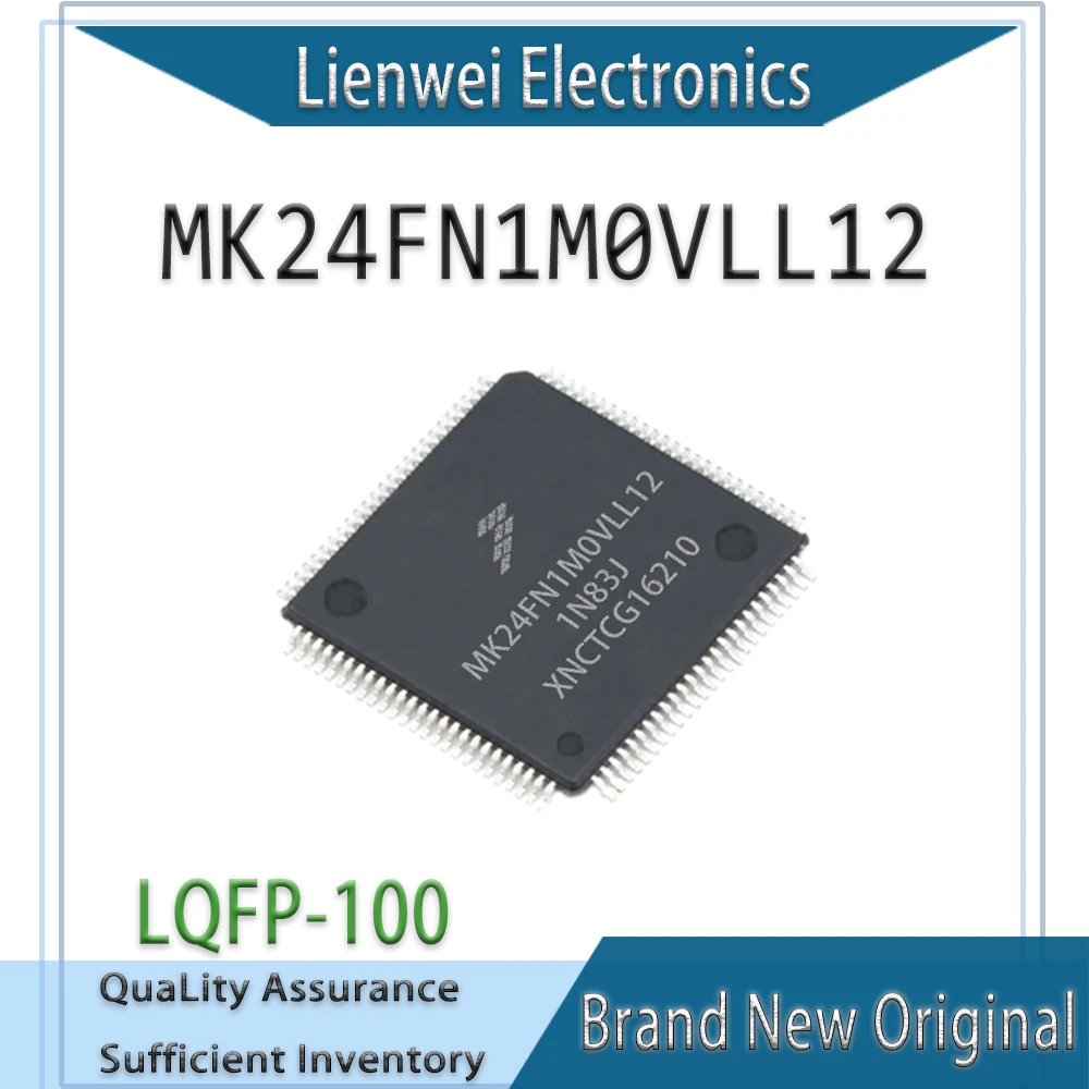 

100% New MK24FN1M0VLL12 MK24FN1M0VLL IC MCU Chipset LQFP-100