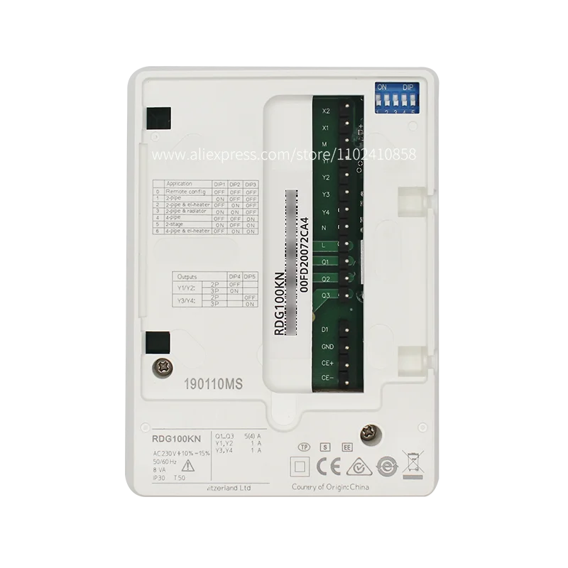 forOriginal Brand New for Siemens Room Thermostat RDG100KN With KNX Communication And Built In Humidity Sensor And ControlSwitch