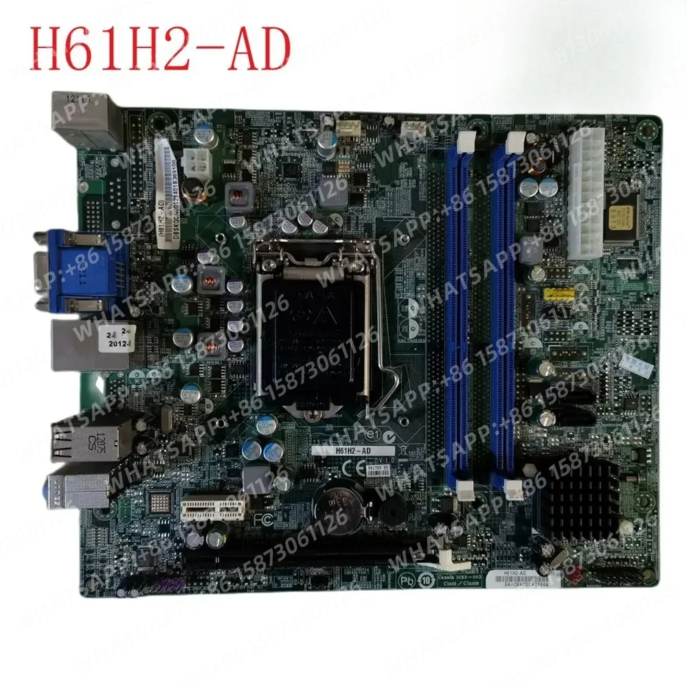 sx2855-1600x-b430-xc600-デスクトップマザーボード-h61h2-ad-lga1155-メインボード-100-テスト済み完全動作