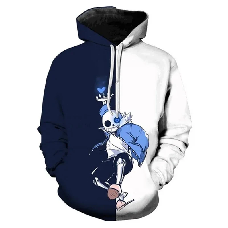 Autumn Undertale Game 3D Print Hoodies Men Women Fashion Oversized Sweatshirts Hoodie Kids Pullovers Male Tracksuit Man Clothing