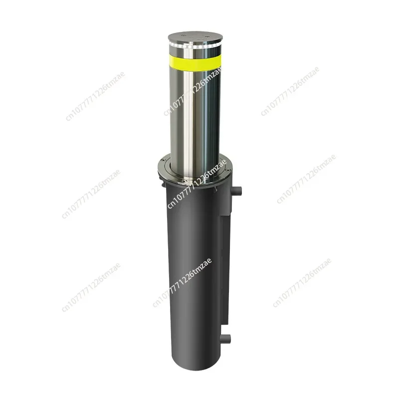 Automatic Hydraulic Stainless Steel Lifting Column Electric Remote Control Banking Mall Protection Equipment LED Reflective