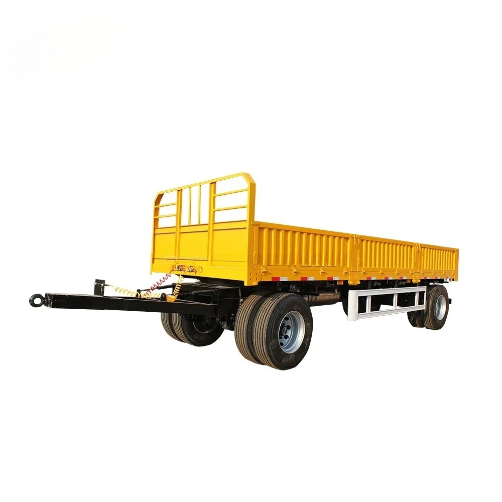 2025Farm Мини-напівприцеп Утилита Сельскохозяйственная грузовик с боковой панелью Draw Bar Полуприцеп