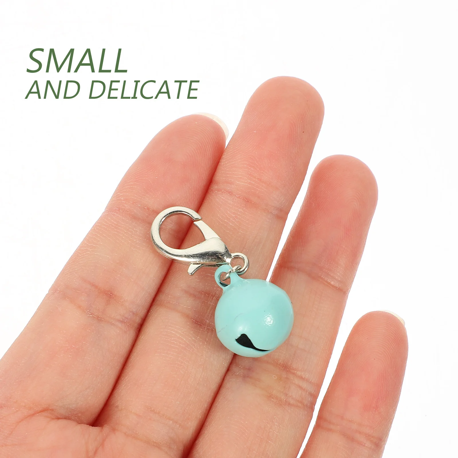 

10Pcs Dog Cat Collar Bells Pet Hanging Wear-Resistant Metal for Collar Decoration Multi-Function Pet Accessories