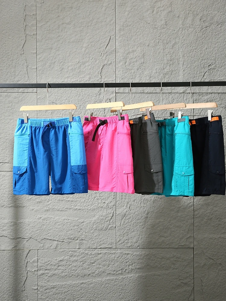 Dopne Color Mountain System Functional Bule Adjustable Summer Men's Loose Breathable Tear Resistant orts Faionable U...