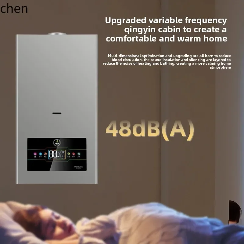 غلاية معلقة على الحائط، مشعاع أرضي منزلي، تسخين الماء الساخن، غاز طبيعي ثنائي الغرض