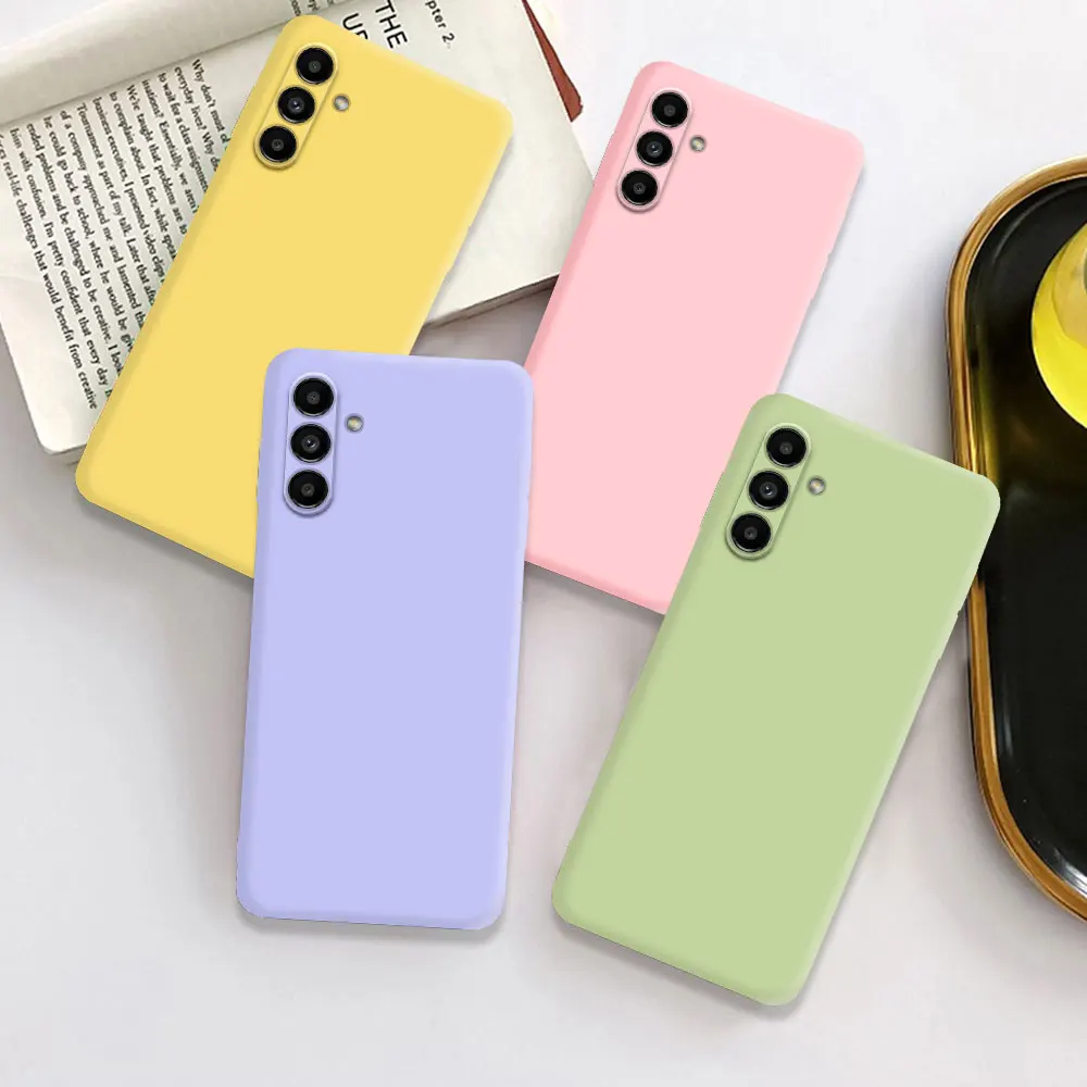 Liquid Silicone Protective Case For Samsung Galaxy A14 A24 A34 A54 A52 A33 A53 A32 A13 A23 A05 A05S A15 A25 A35 A55 5G Cover
