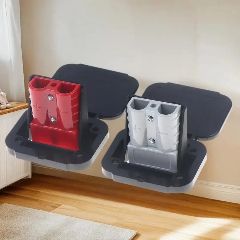 {QTG333} 1 Set 600V Quick Plug Car Battery Power Connectors 50A Battery Charging Connector Kit Forklift Wire Cable Connector