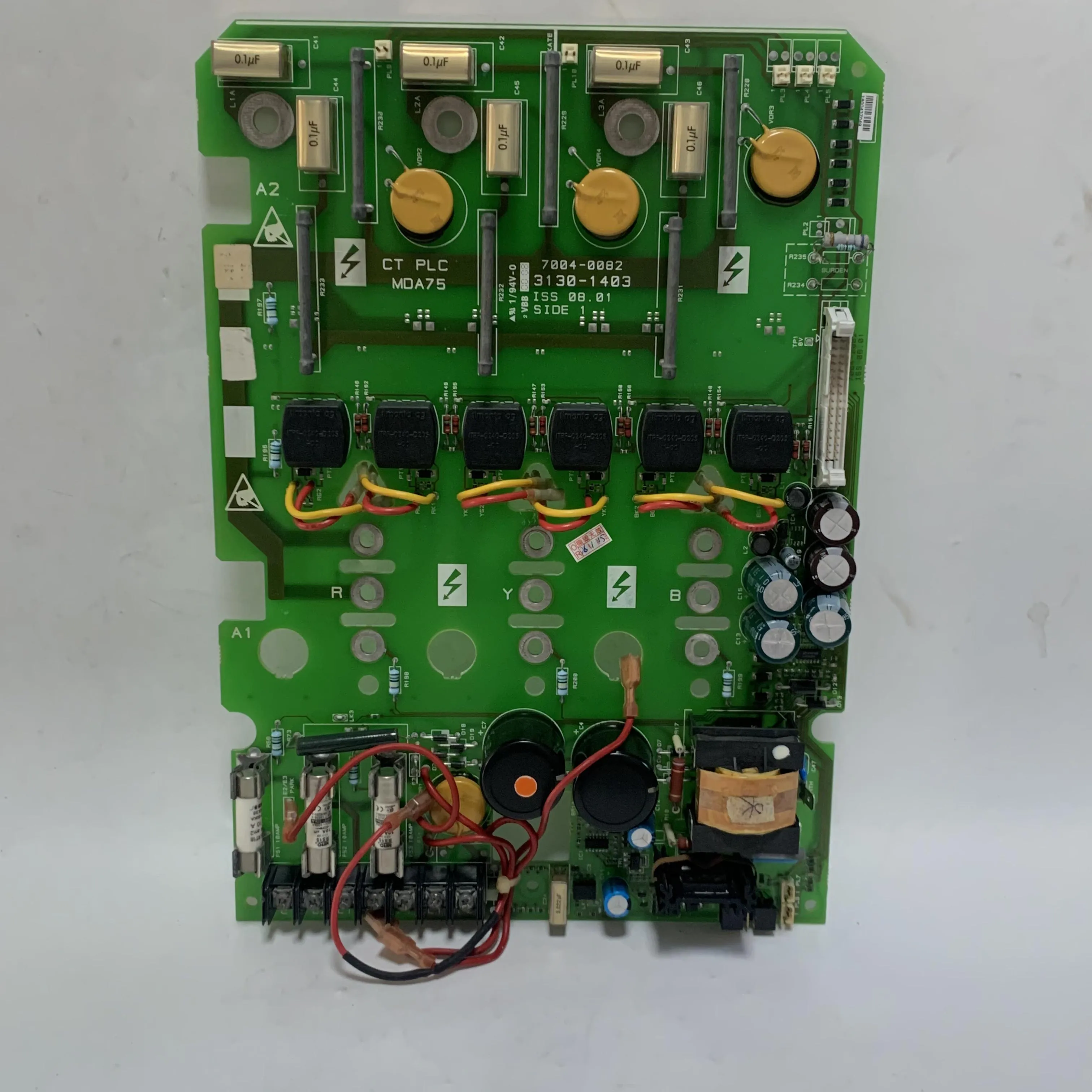 CT DC Speed Regulator Power Drive Board MDA75 CT PLC