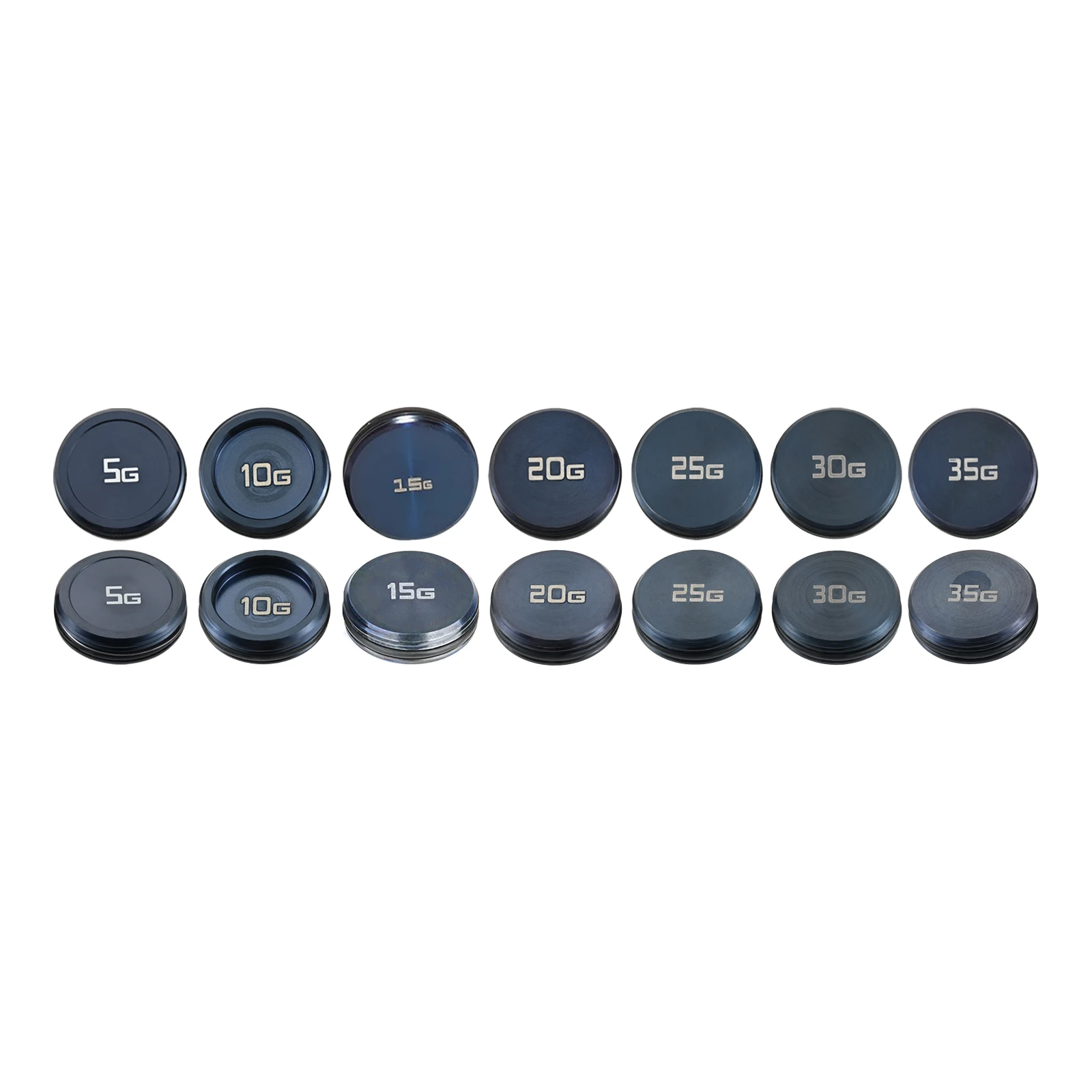2pcs Anti-Rust Golf Weights Aftermarket Weight for Odyssey AI-One Cruiser Series Putters 5/10/15/20/25/30/35g Golf Supplies