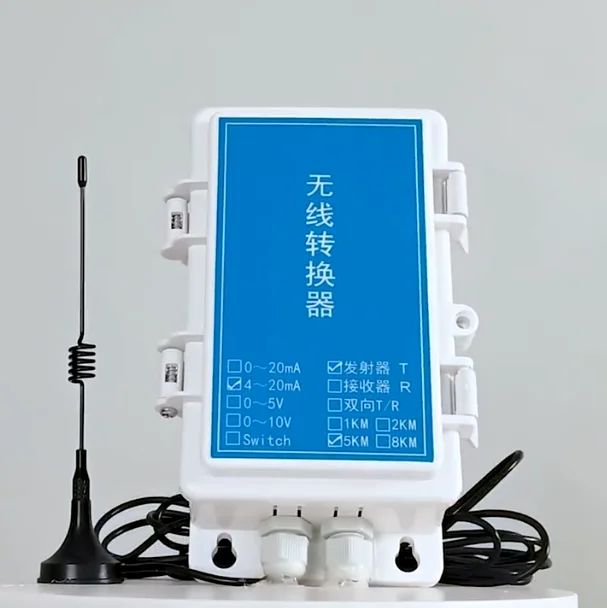 High Precision Wireless Analog to Wireless Converter - 1-8 Channels 4-20mA/0-10V Wiring-Free