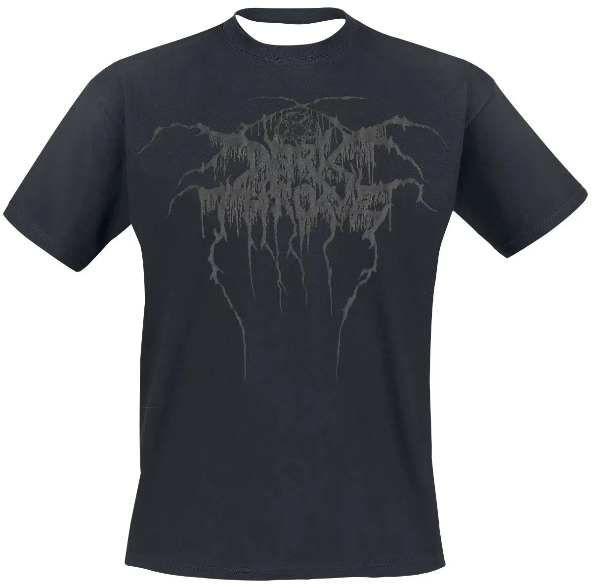 Darkthrone Black Death and Beyond Unisex-T-Shirt, Dark Forest Print, Raw Black Metal Band Casual Tee – Detail 4