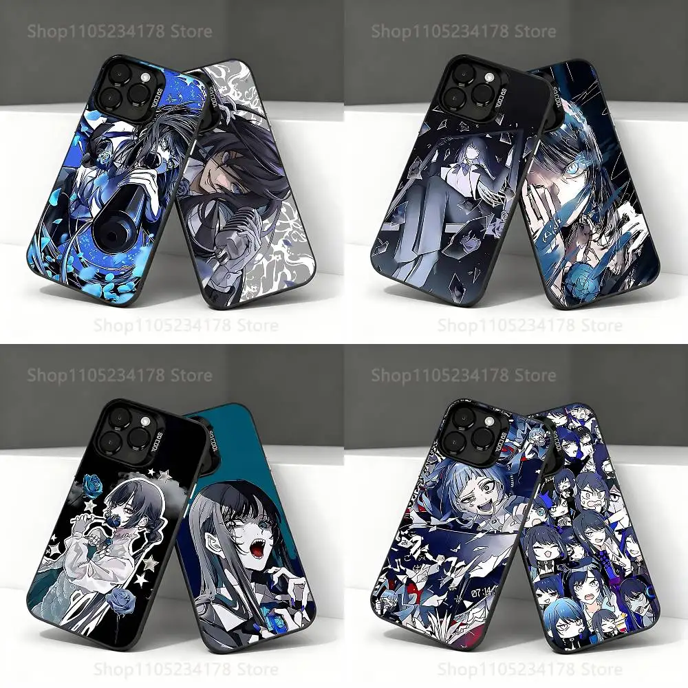 

Japanese female singer Ado Phone Case For iPhone 17,16,15,14,13,12,11,Pro,Max,Plus,E,Air,Mini Black Tpu IMD Cover