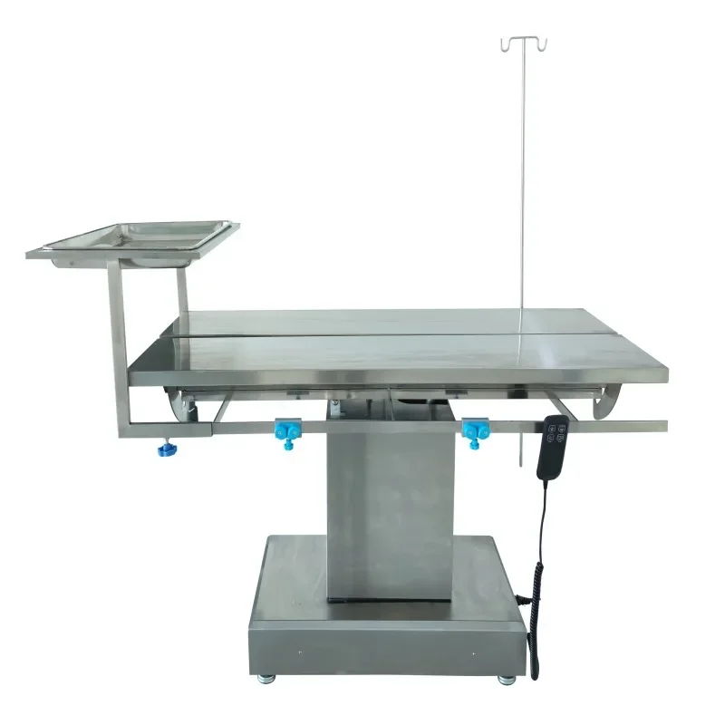 Stainless Steel Electric Lifting Foldable Surgical Veterinary Operating Table For Animals Operation