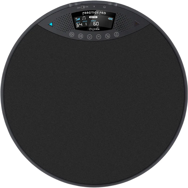 

Electronic Dumb Pad DP-970 Mute Exerciser 12 Inch Percussion Pad Drum Metronome