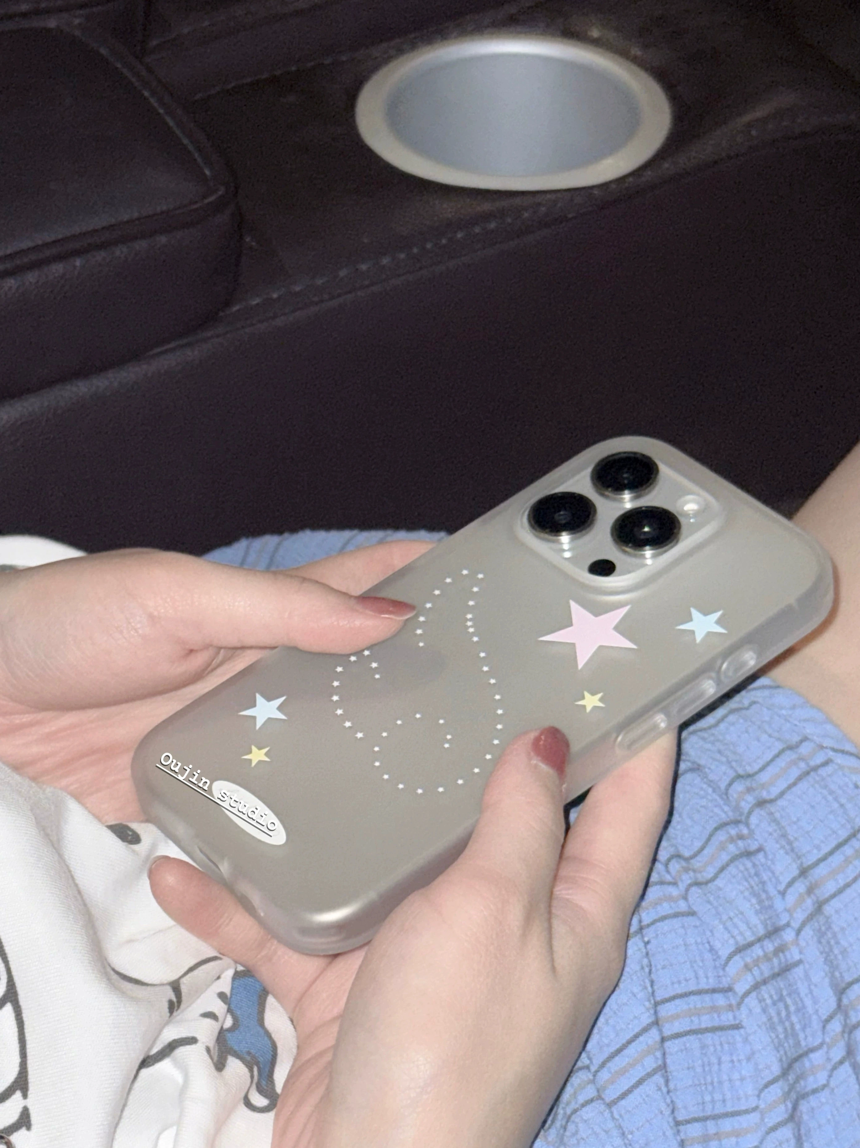 Ins Cute Angel Wing Stars Phone Case For iPhone 17 16 15 14 13 12 11 Pro MAX AIR 16E MINI X XR XS 7 8 Plus Y2K Minimalism Cover - Image 3