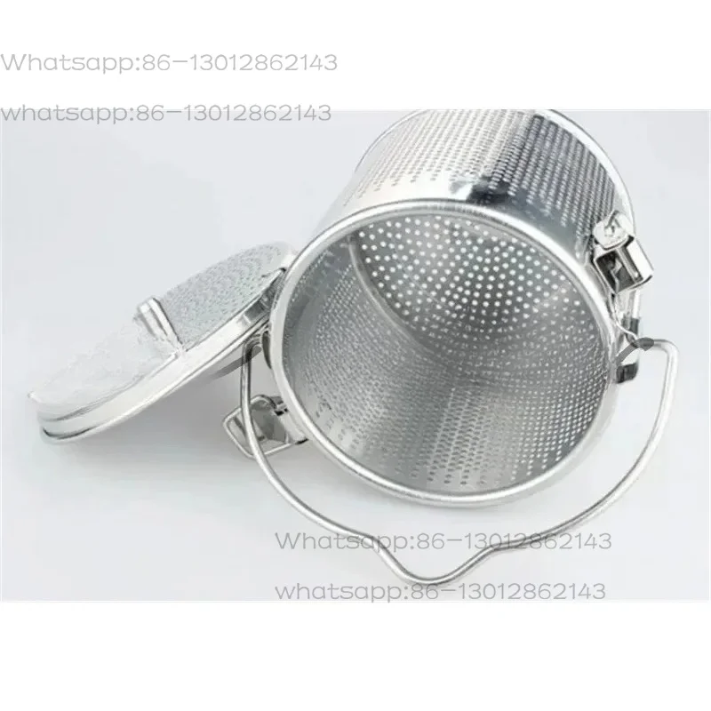 304 Stainless Steel Spice Infuser Basket, Hot Pot Brine Soup Seasoning Mesh Strainer Filter Bag