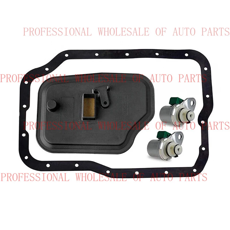 V+ 4F27E FN4A-EL Transmission Shift Solenoid A & B Filter KIT 99-UP For Ford Mazda，