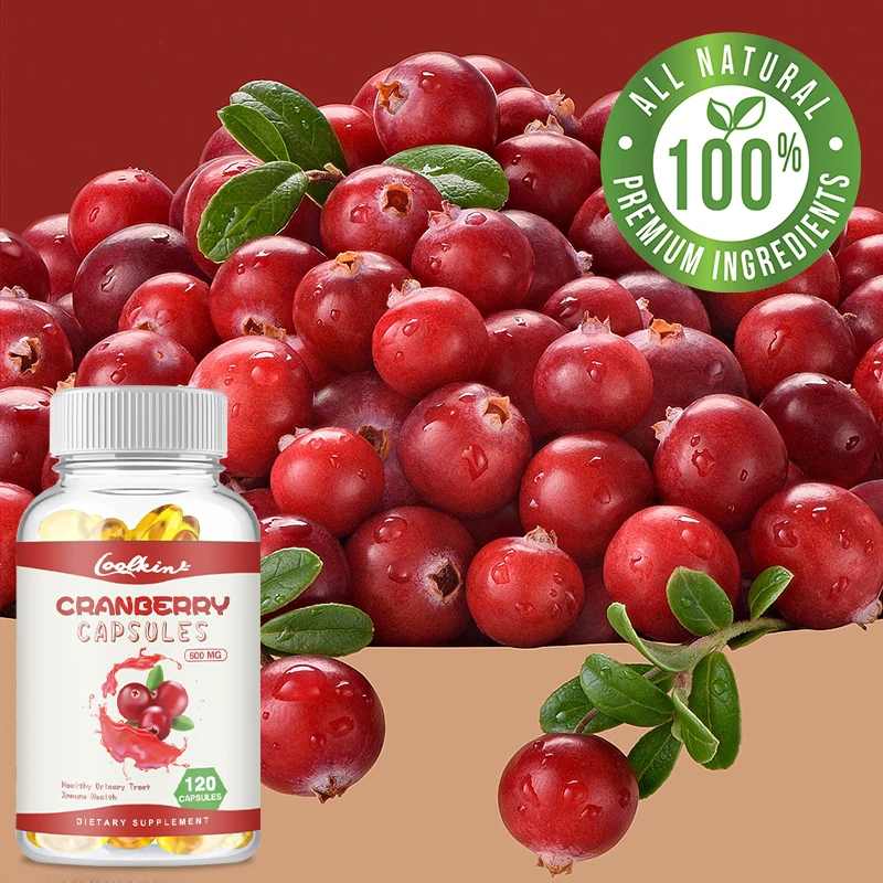 Cranberry Capsules - for Urinary Tract Health Urinary System and Bladder Health Antioxidant