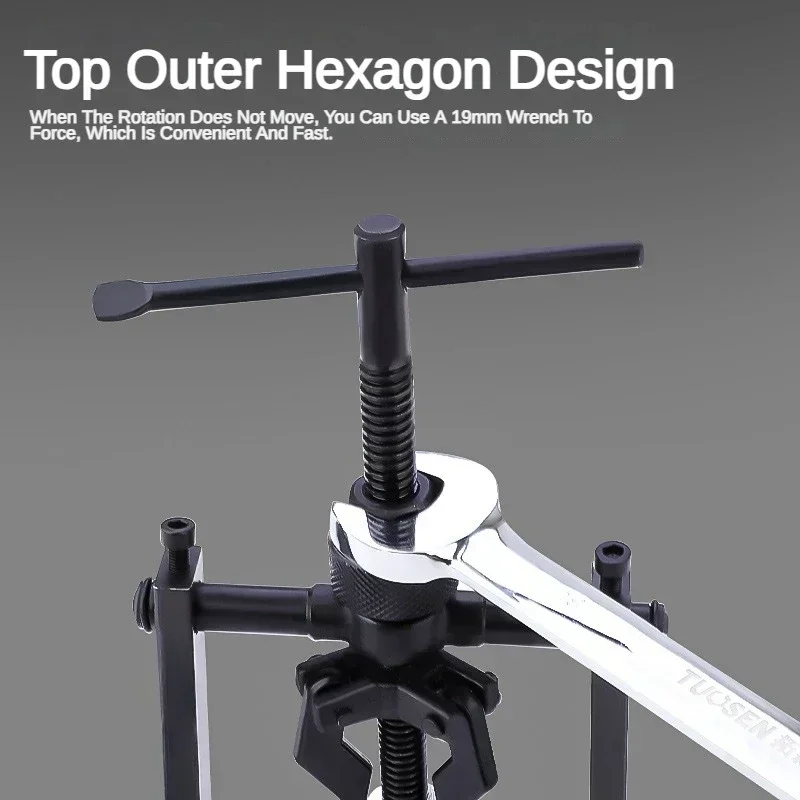 Three-Jaw Puller, Labor-Saving Bearing Separator, Automotive Bearing Removal Puller, Car Maintenance Disassembly Tool