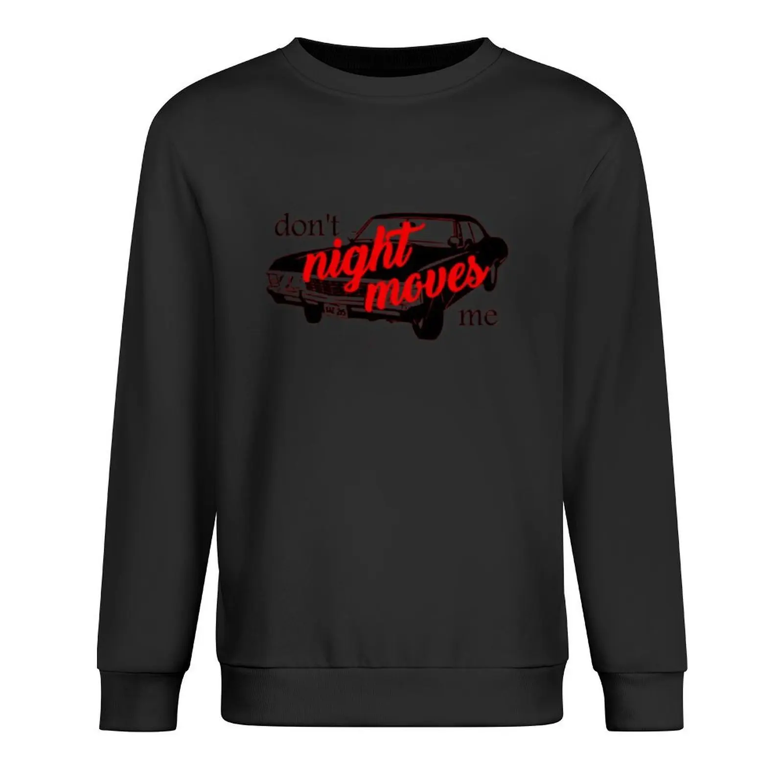 

Don't Night Moves Me Pullover korean autumn clothes men's winter sweater korean clothes mens clothes hoody
