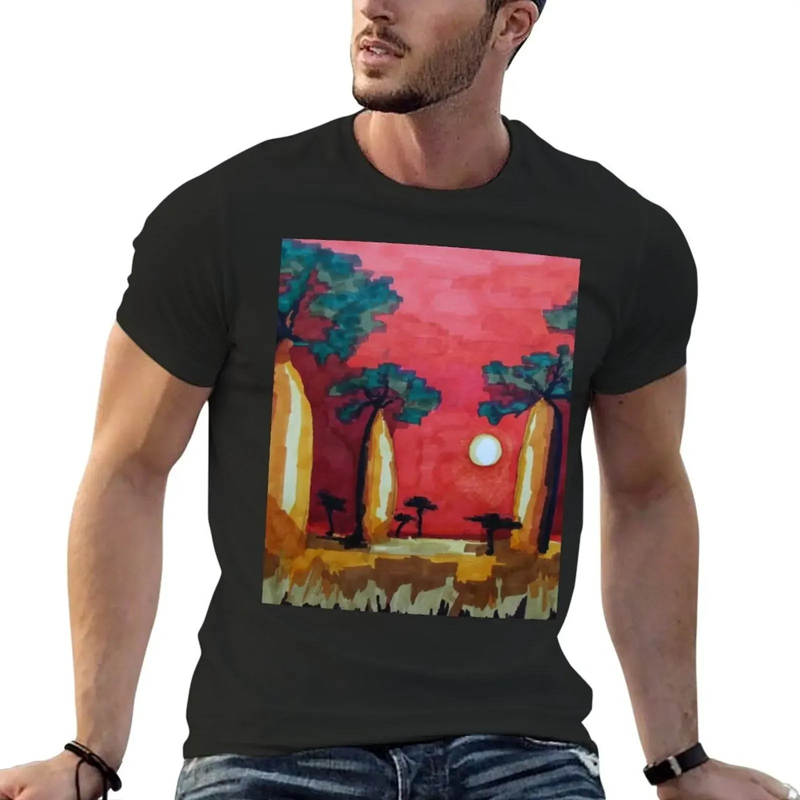 

Baobab T-Shirt Aesthetic clothing vintage t shirts vintage graphic tee men workout shirt