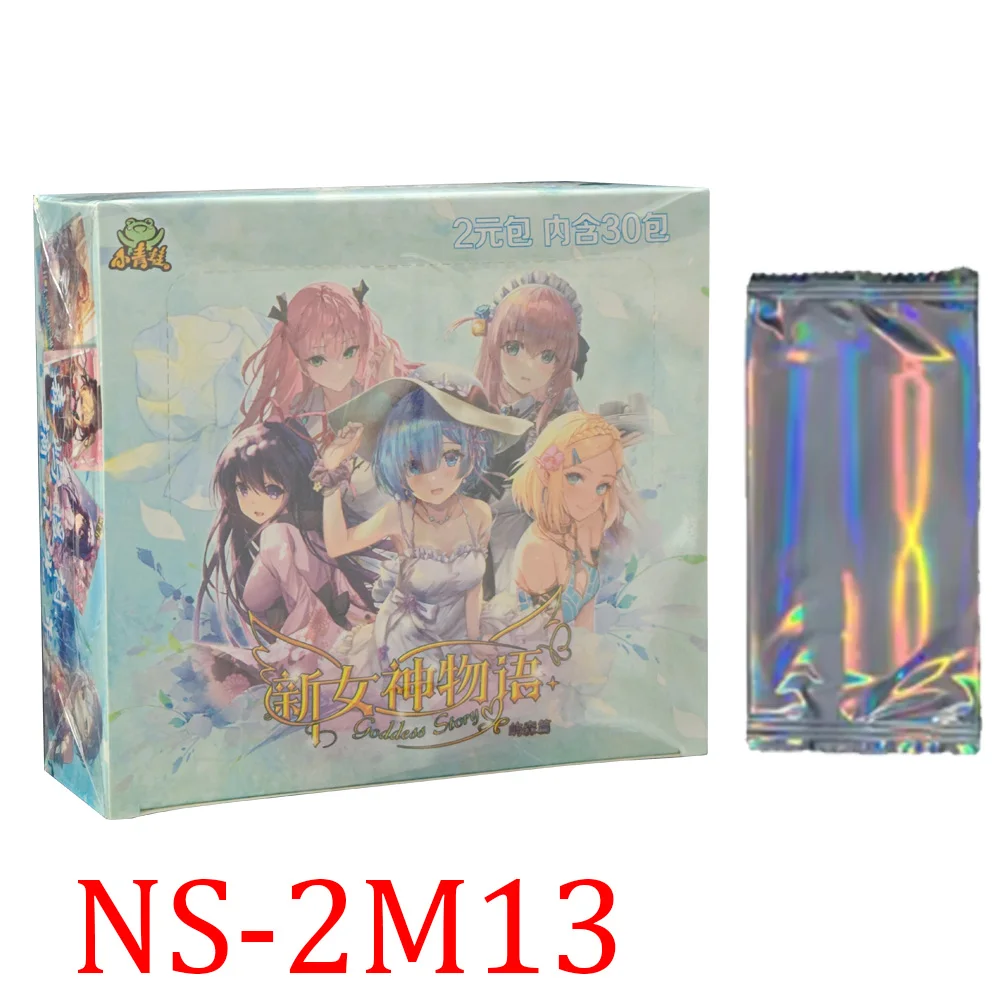 New Goddess Story 2M13 Collection Card PR Card Anime Girl Party Swimsuit Bikini Feast Booster Box Doujin Toys And Hobbies Gift