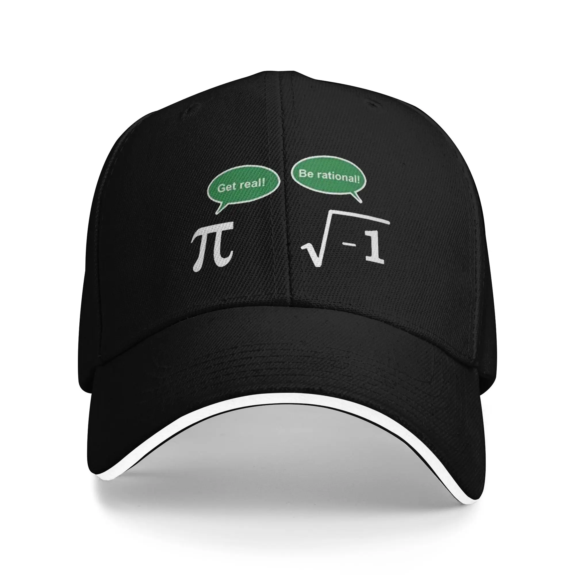 Funny Math Design Great Real Hiking Baseball Caps  Mens  Custom Hip Hop Trucker Cap Woman Pool Party Golf Hat