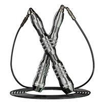 MOGOLD Jump Rope | Metal Non-Slip Handles, Super Durable Steel Wire Rope – Knot-Free Fitness Essential