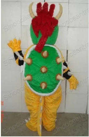 New Adult Character BOWSER Mascot Costume Halloween Christmas Dress Full Body Props Outfit Mascot Costume