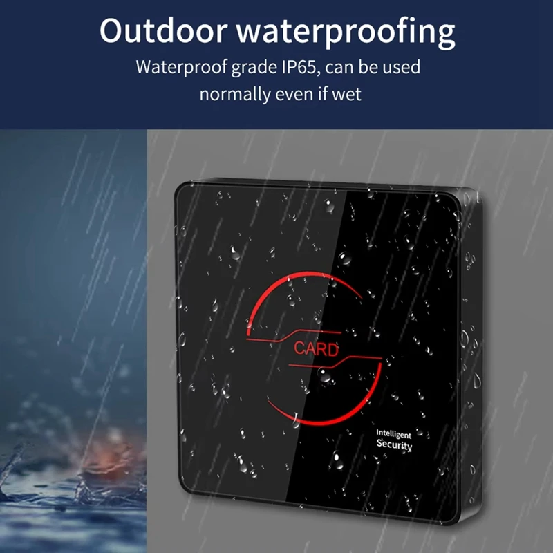 N11R--T886R-RFID-Card-125Khz-Cz zbliżeniowy-Access-Control-Slave-Reader-Wiegand-26-Output-Waterproof-For-Access-Controller