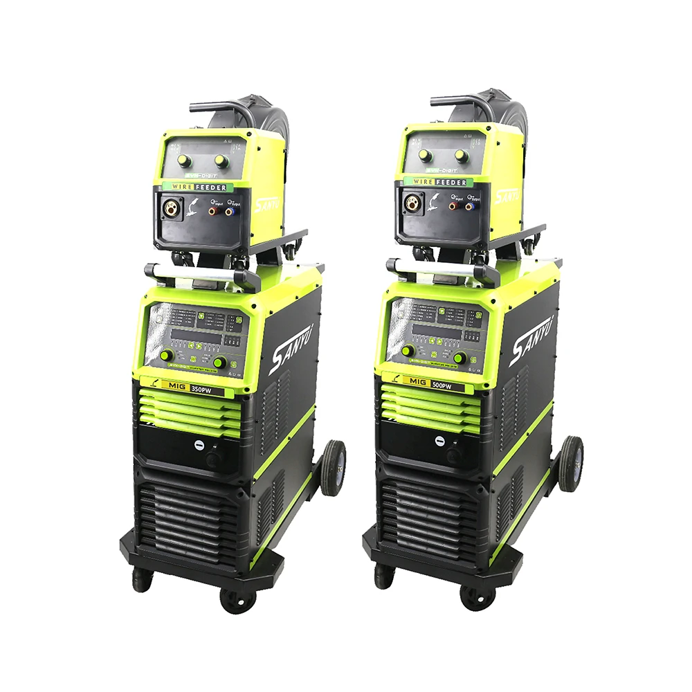 

Sanyu Digital Inverter Pulse Gas Shielded MIG Welder Arc Welder MIG/MMA Welding Machine Dual Pulse 350A Inverter Welding