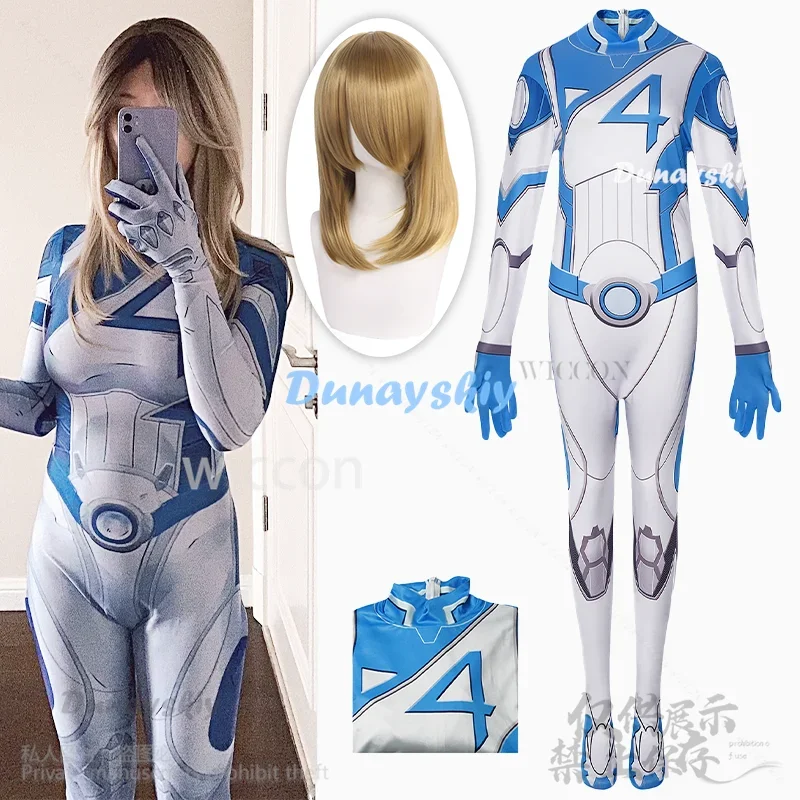 

CosplayAnime Rivals Cosplay Zentai Costume Susan Lingeries Cos Jumpsuit Uniform Suit Wig For Girls Woman Halloween Party Customi