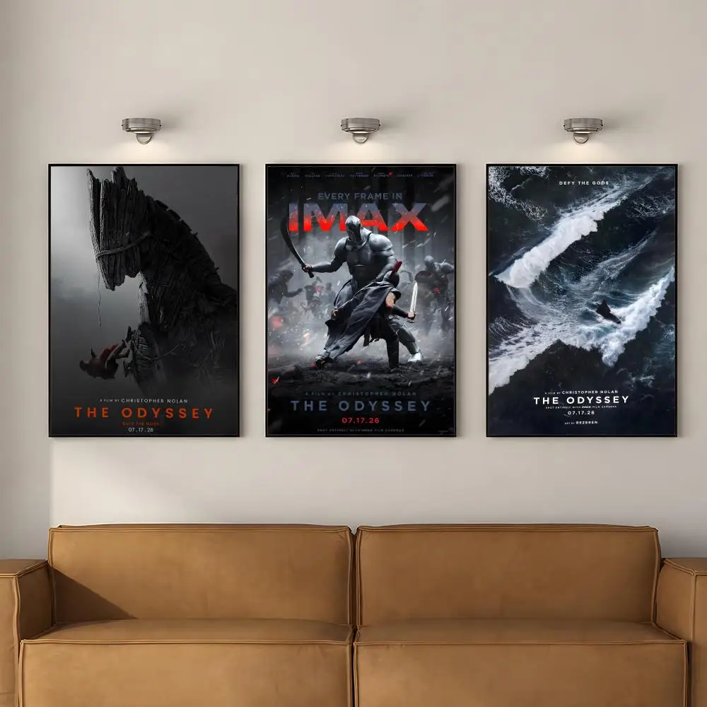 Literature The O-Odyssey Homer Poster PP Self Adhesive Decorative Poster Waterproof Waterproof for Apartment Bedroom
