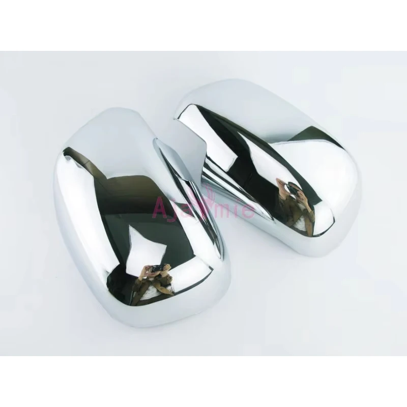 Side Door Mirror Overlay Cover 2012 2013 2014 Protector Exterior Trim Chrome Car Styling For Toyota Innova Accessories