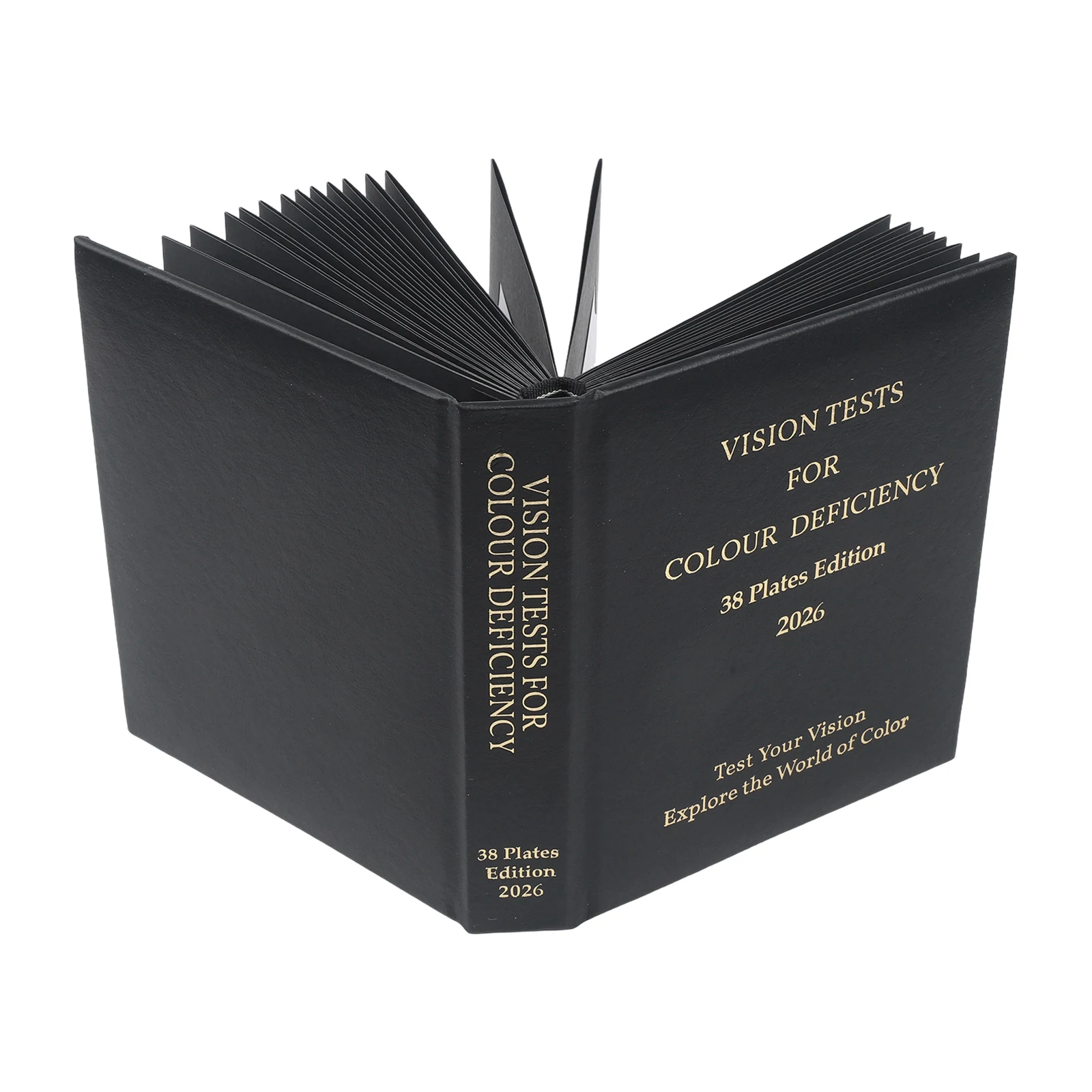 Ishihara 2024 Test Book with 38 Plates for Professional Use in Identifying and Classifying Color Vision Deficiencies