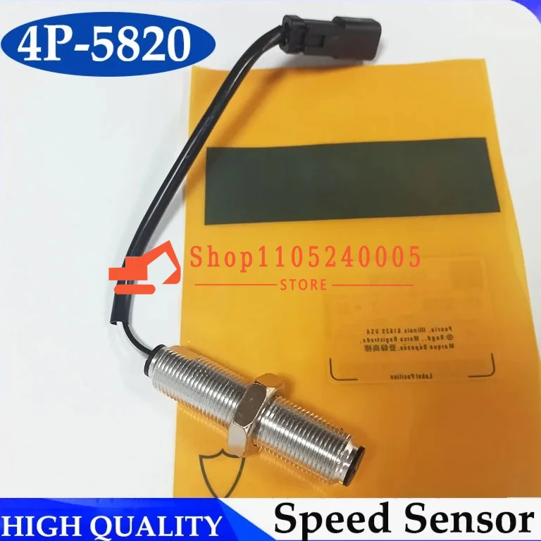 

4P5820 Переключатель датчика скорости 4P-5820 для экскаватора E330C E336D 3126B 340DL 345CMH 345D 349D 3208 3196