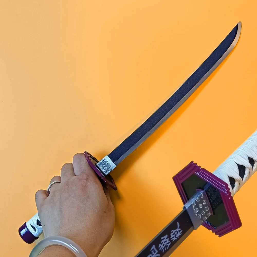 16 polegada 42cm katana anime cosplay prop ninja faca samurai faca de plástico ninja sabre espada real japonês katana unsharp brinquedo presente