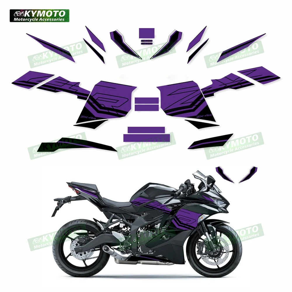 for Kawasaki ZX-4R ZX4R ZX-4RR 2023 motorcycle accessories decals