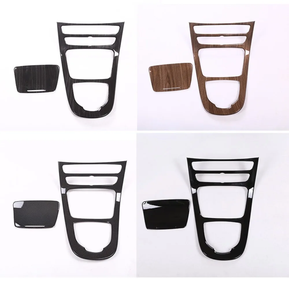 

Car Center Console Gear Panel Cover For Mercedes Benz E Class W213 CLS 2016-2021 Frame Trim Stickers Car Accessories